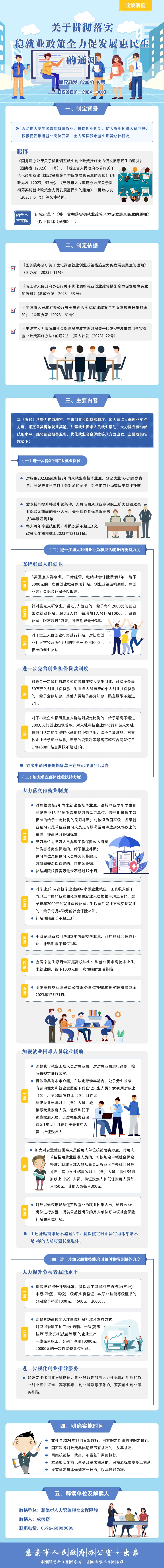 慈溪市人民政府辦公室關(guān)于貫徹落實穩(wěn)就業(yè)政策全力促發(fā)展惠民生的通知.jpg